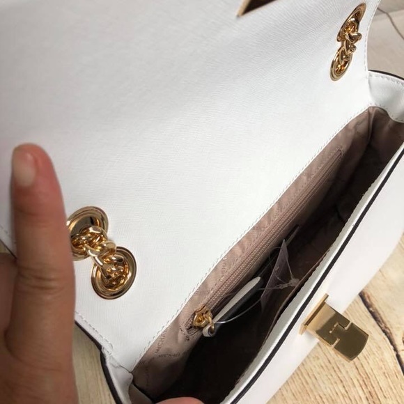 Michael Kors Tina MD Studded Flap Bag - Picture 5 of 8